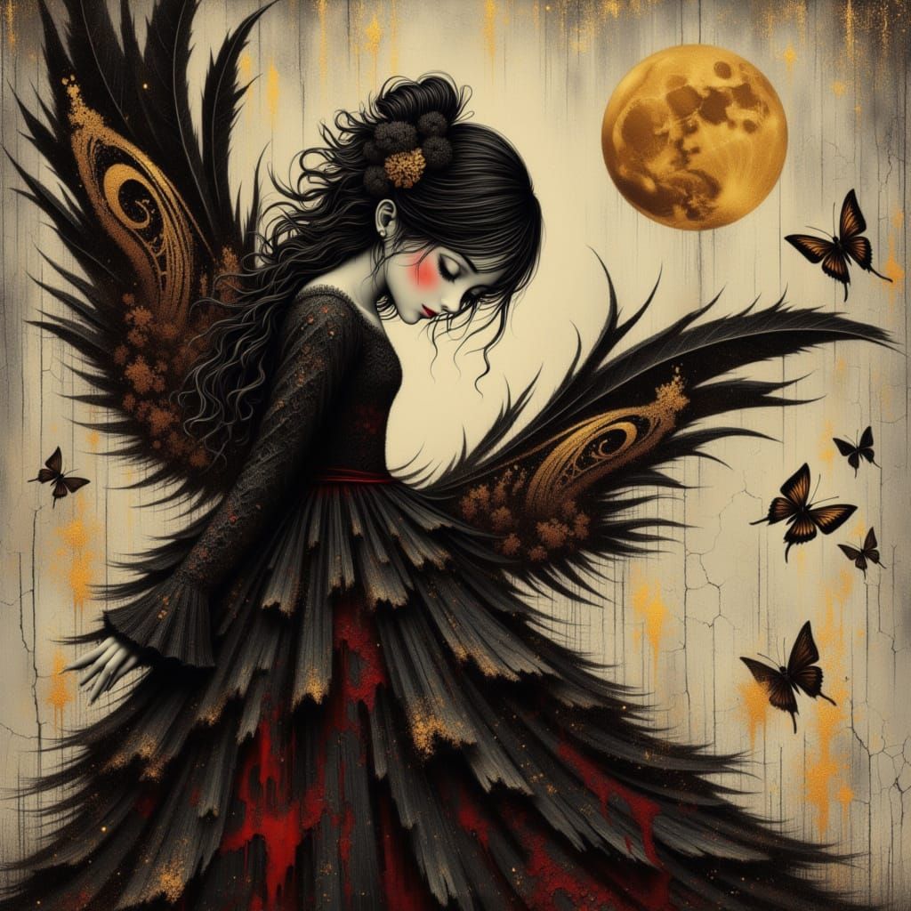 Goth, Melancholy, and Serene