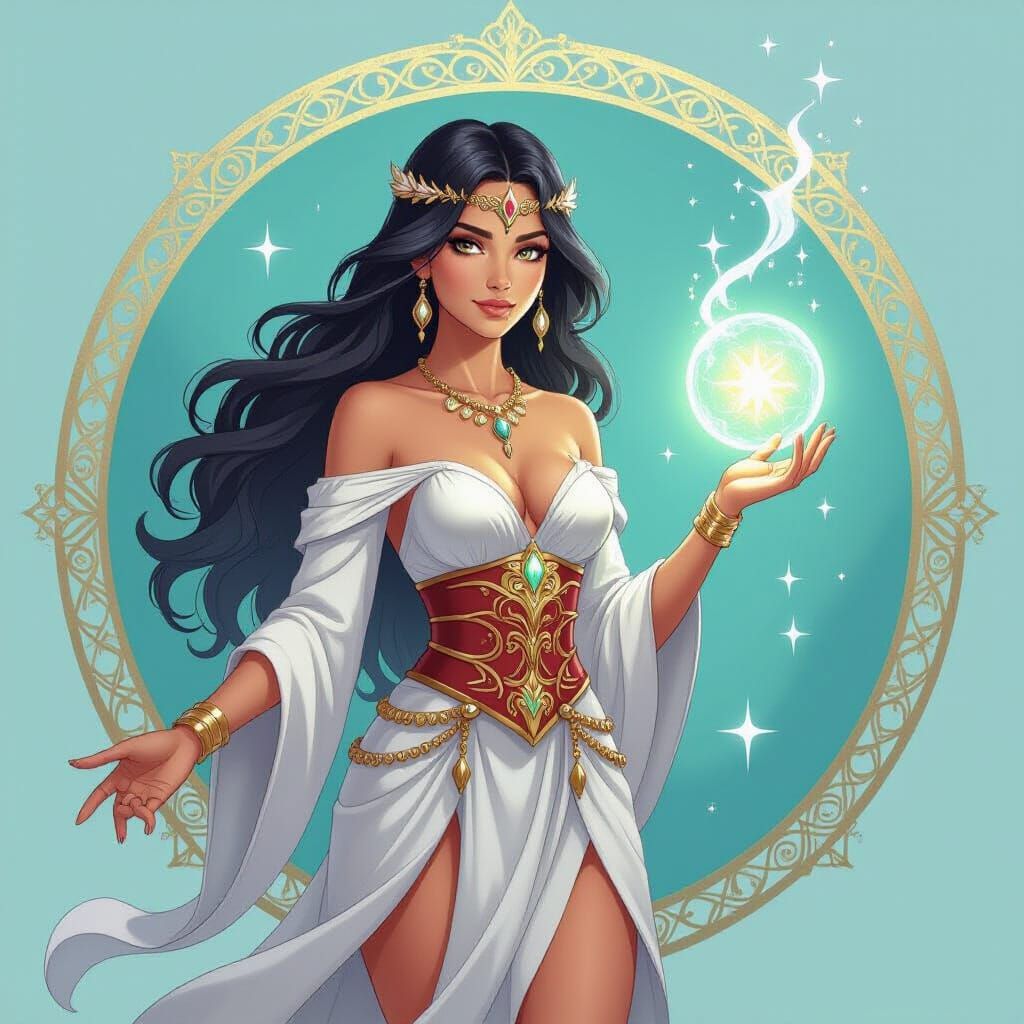 Enchanting Goddess of Magic