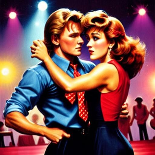 Patrick Swayze in Dirty Dancing Fairy Tale