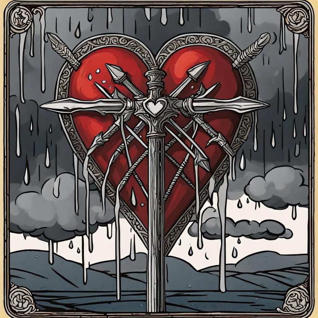 Three of Swords Tarot Card: Heartbreak and Sorrow