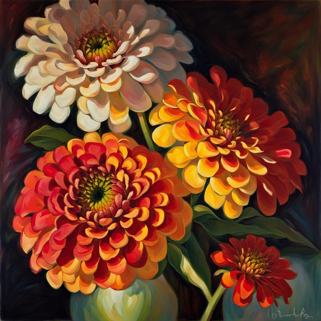 Zinnias