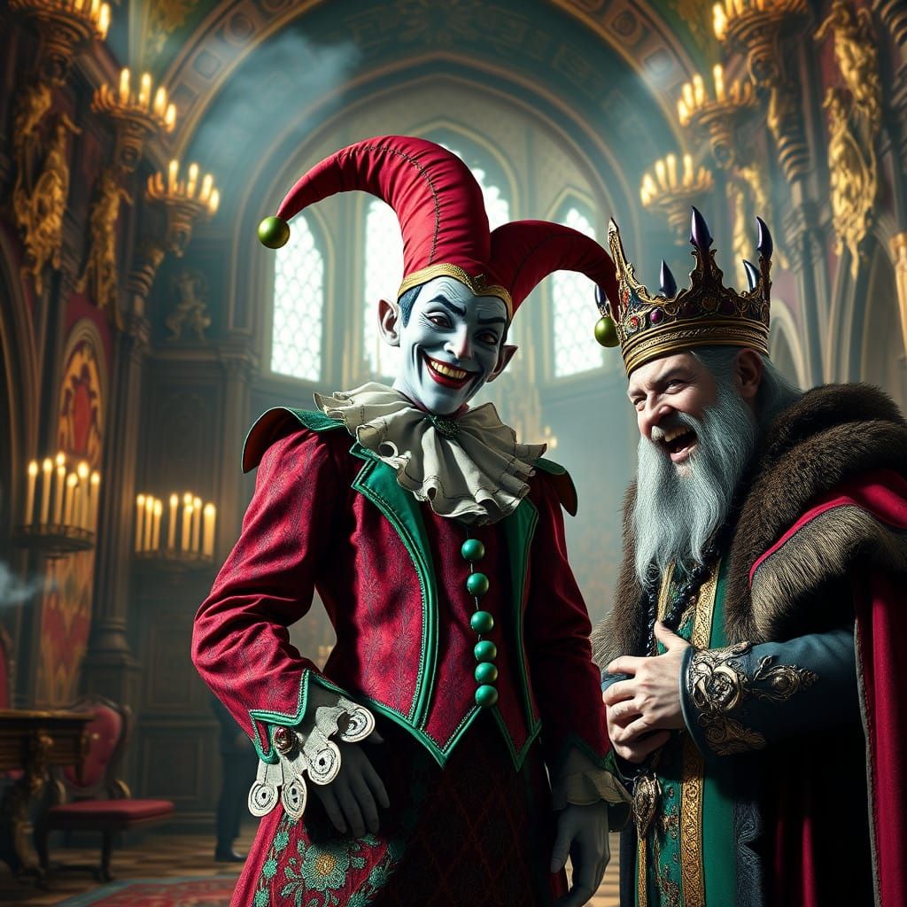 Mystical Jester in Grand Castle