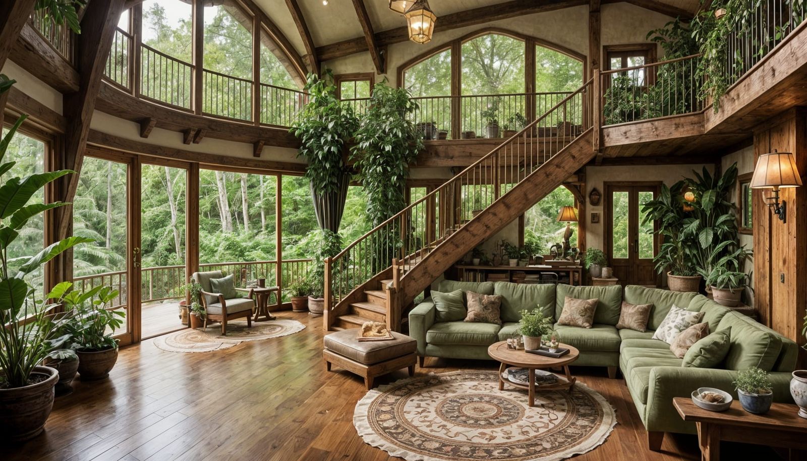 Enchanted Elven Retreat in Nature