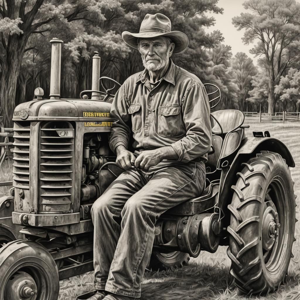 John Deere tractor