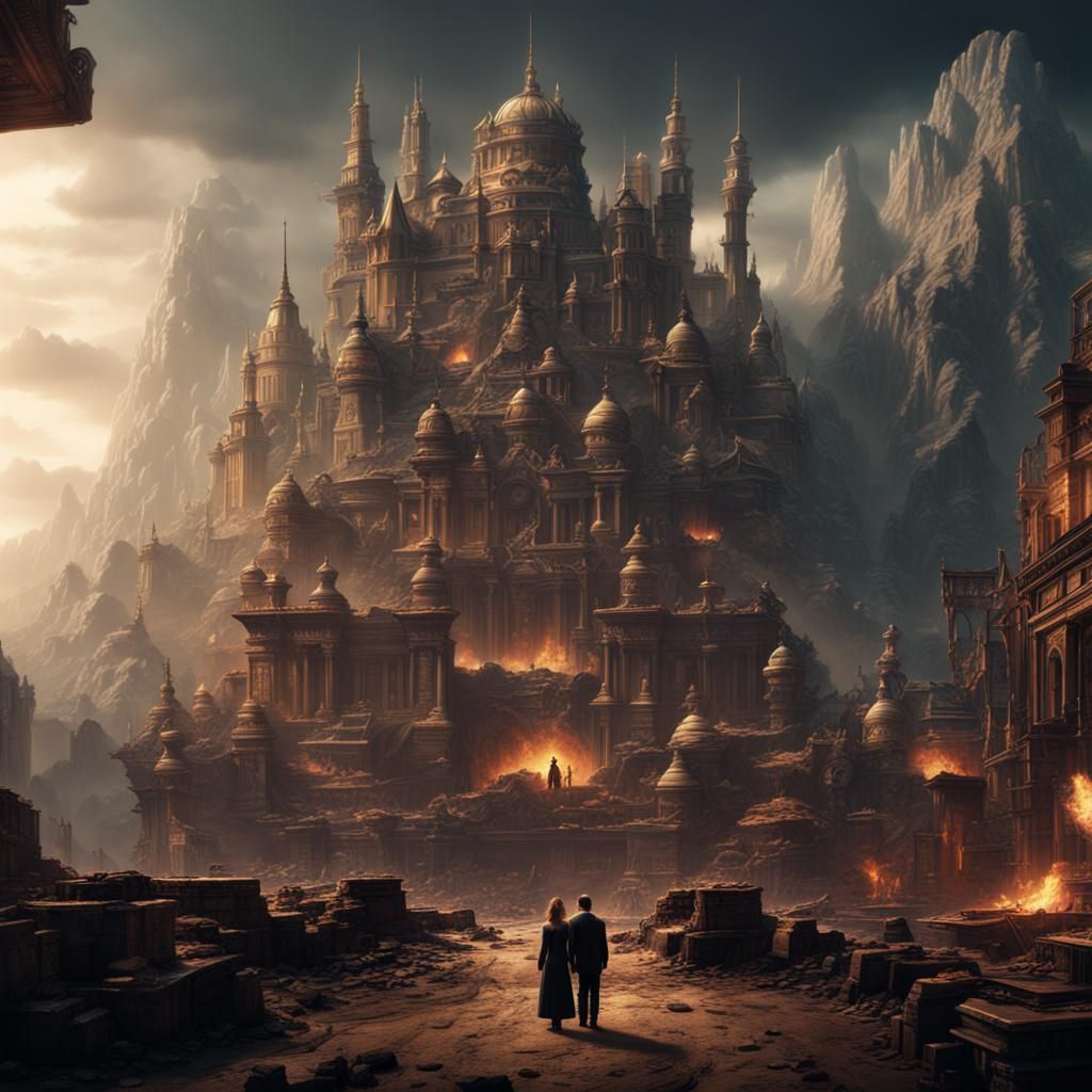 Helluva Boss: Epic Cinematic Digital Matte Painting