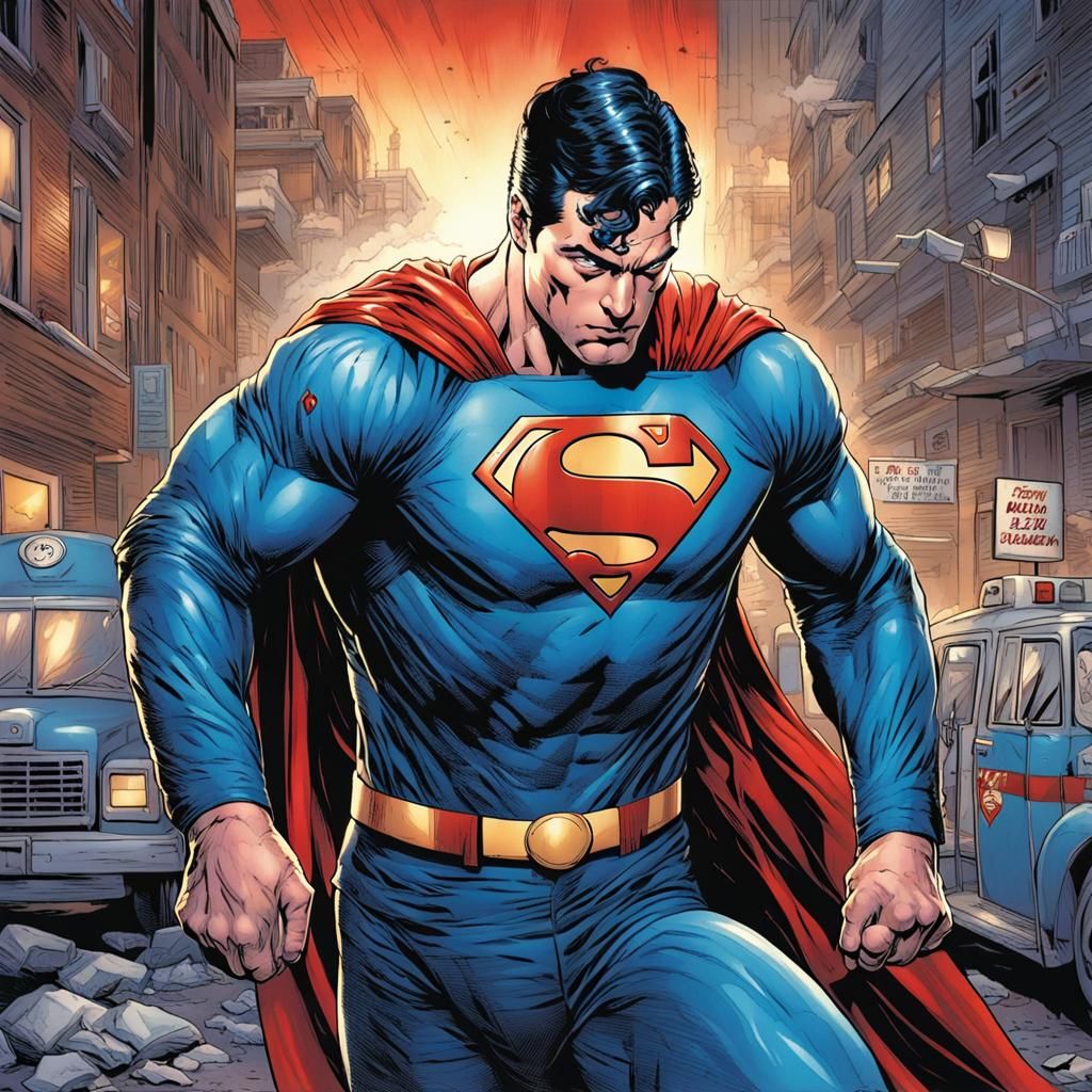 Superman as an EMT Mark Brooks and Dan Mumford, comic book a...