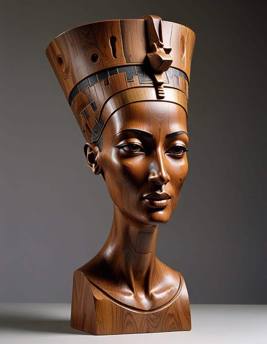 Beauty has arrived (nefert iti) - front view