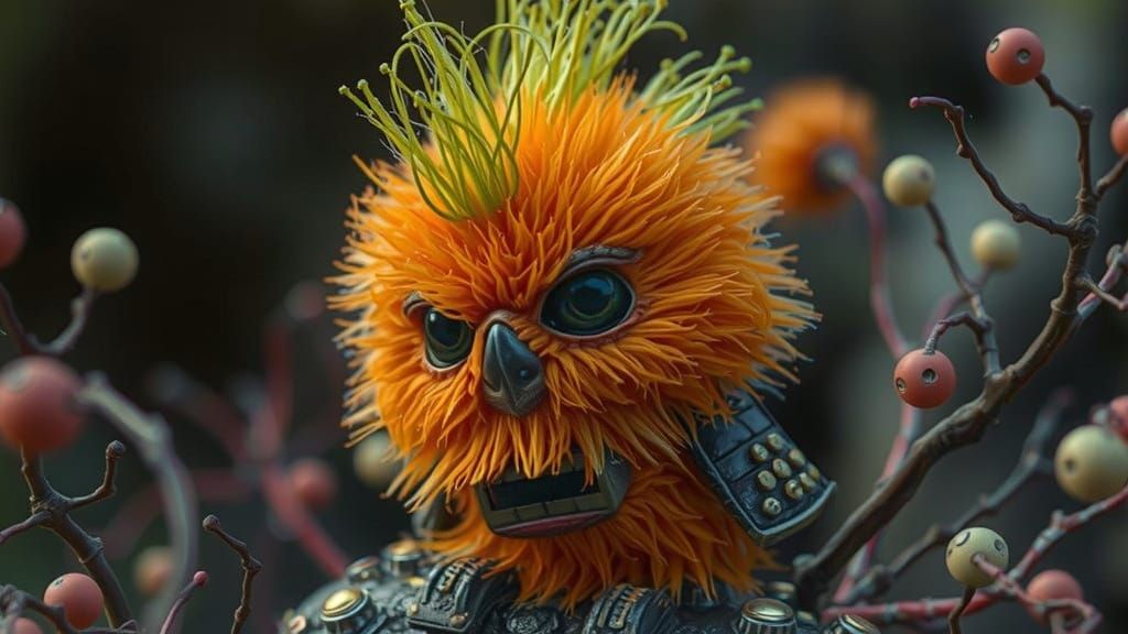 Surreal Post Apocalyptic Fantasy in Art Nouveau Style