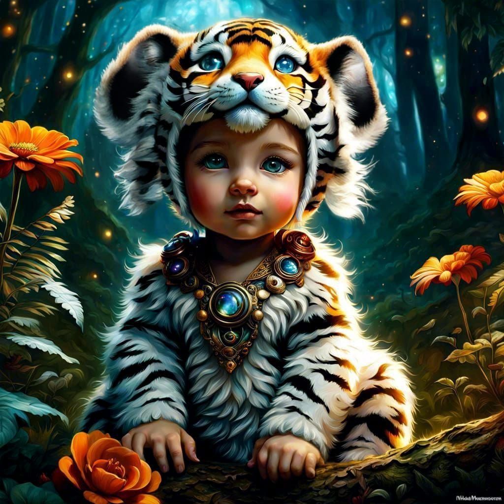 Enchanted Forest: A Lamb-Tiger Fantasy