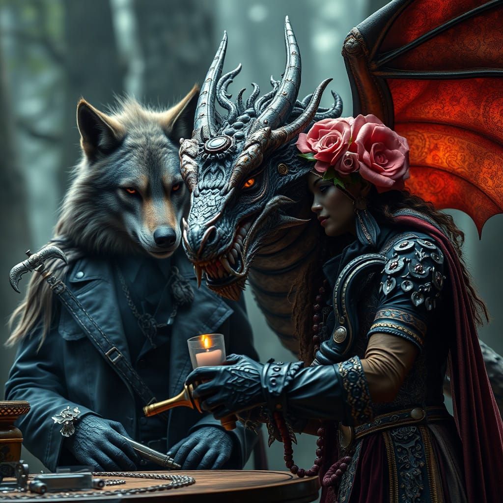 1920s Werewolf Mafia Meets Steampunk Sorcerer in a Fantastic...