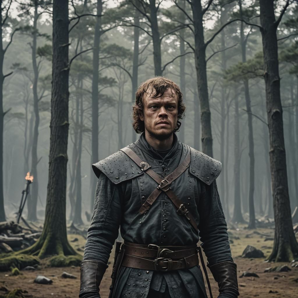 Theon Greyjoy Cinematic Film Portrait