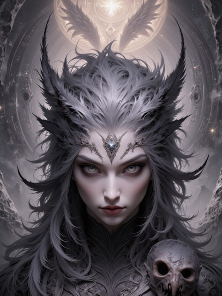 <lora:Featherborn:1.0> + <lora:Anime-Vampire-Flux:1.0> Test