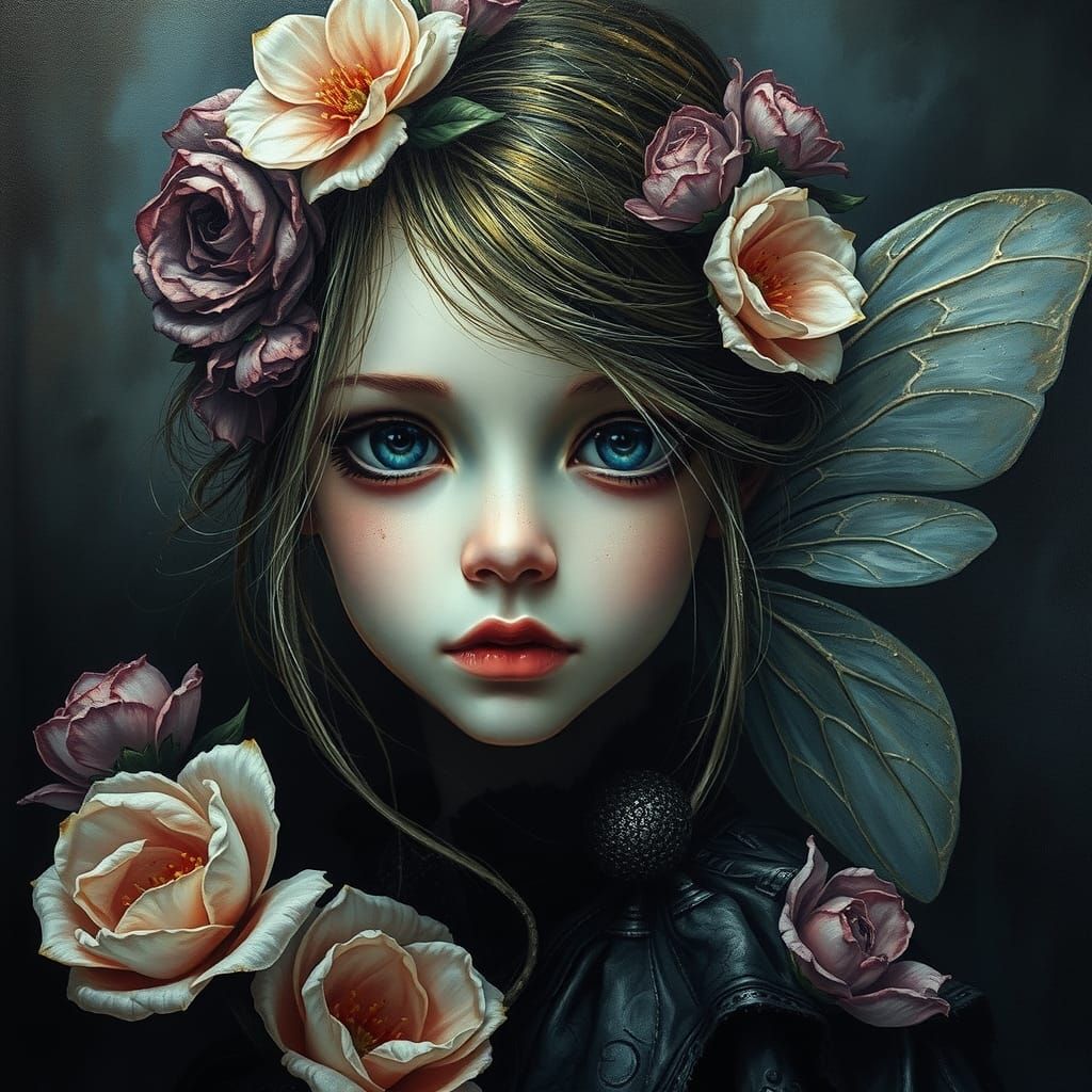 Cute Fairy Portrait v2