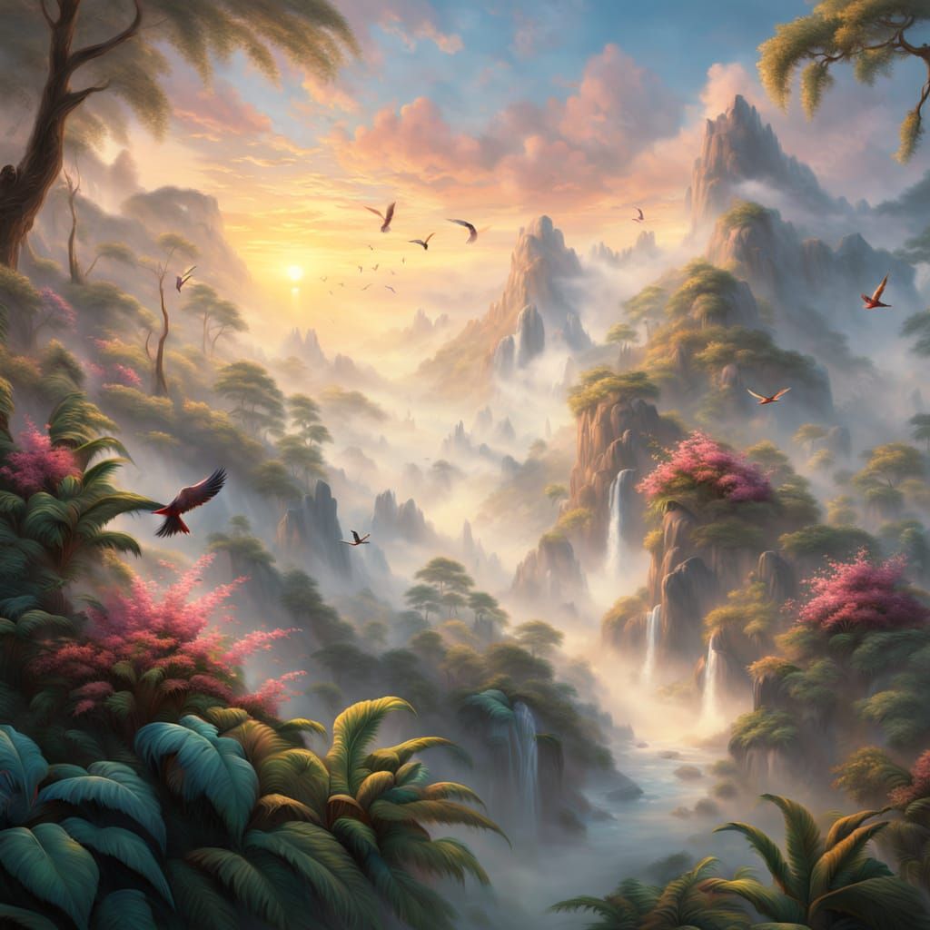 Whispers of Enchanted Jungle