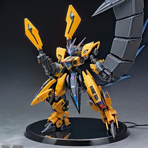 Cyberpunk Displacer Beast with Six Legs