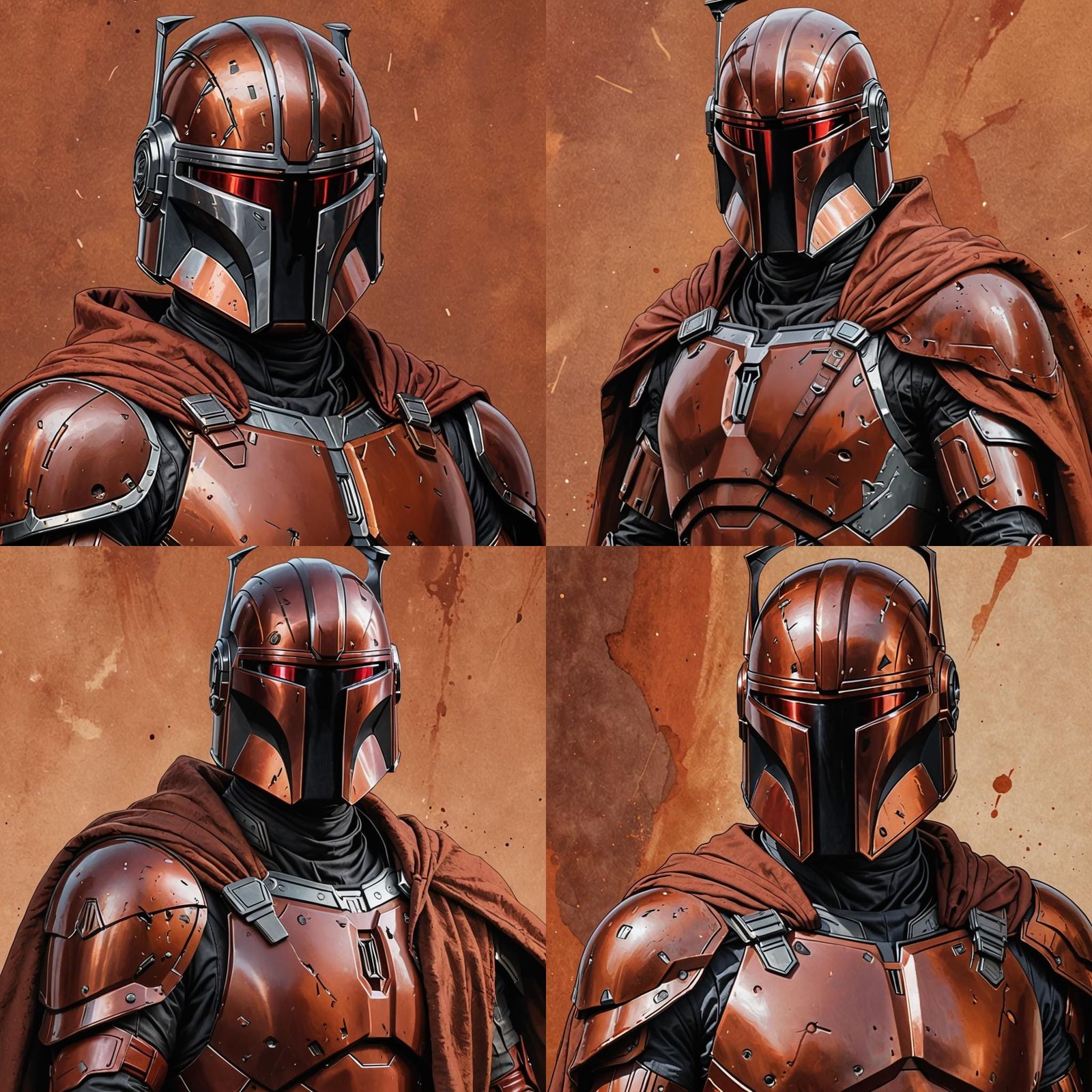 Magneto in Mandalorian Armor: Character Portrait