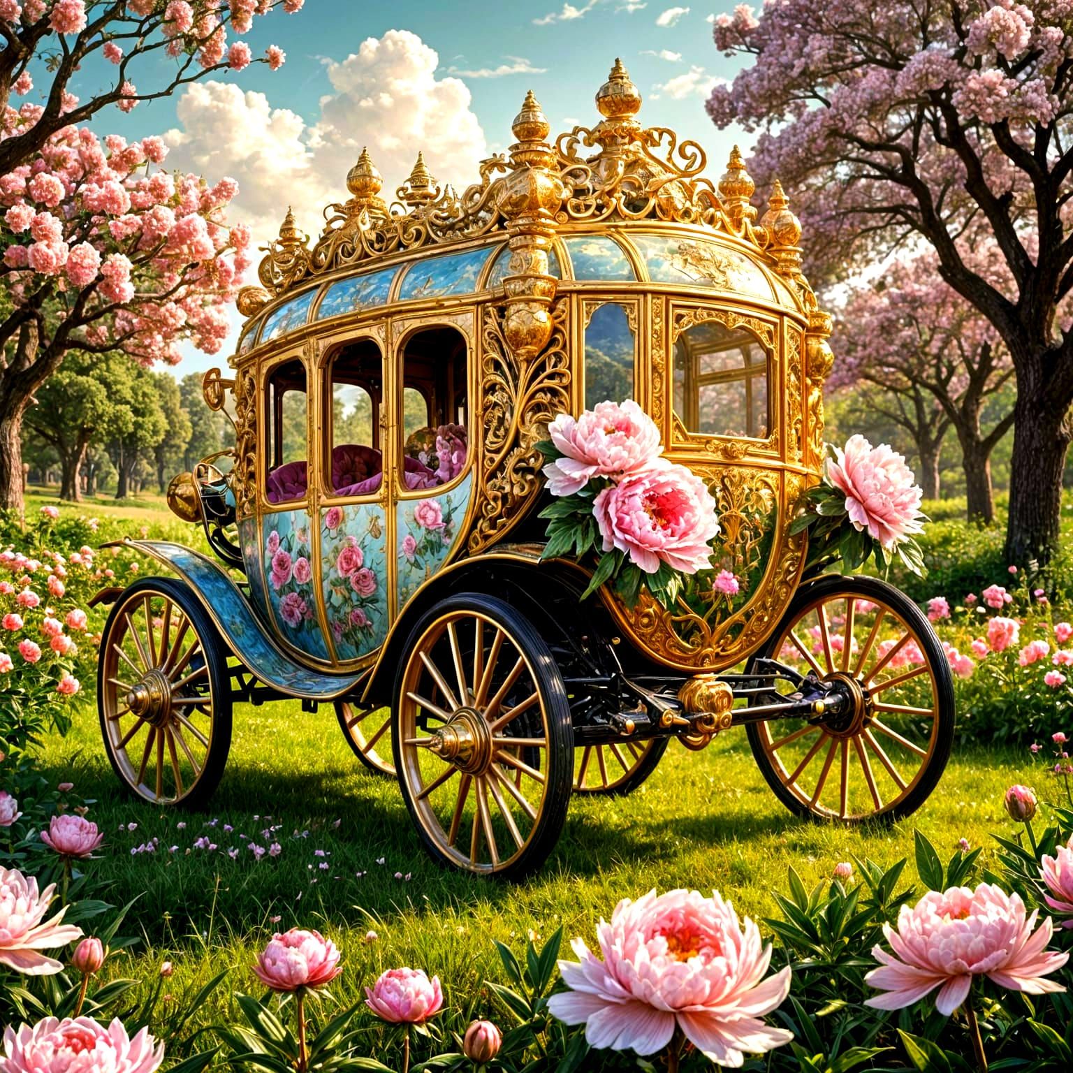 Ethereal Whimsy in Springtime