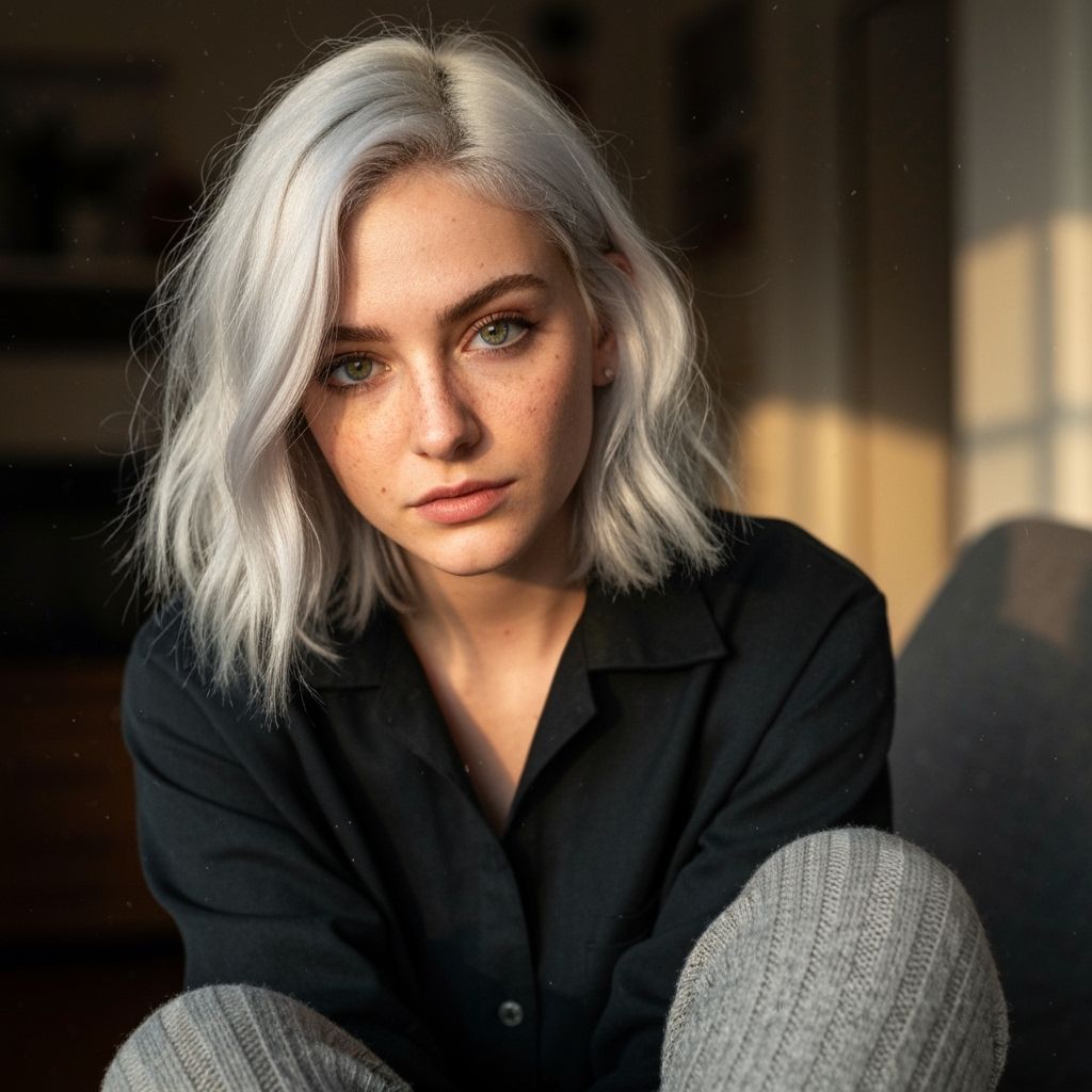 Realistic Portrait of a Spanish Woman as Mirage