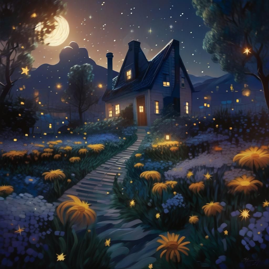 Starry Night AI Interpretation