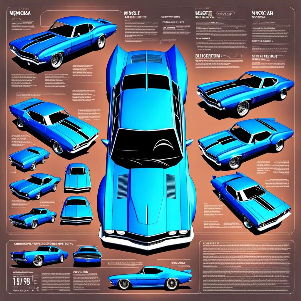 Old School Retro Mod Muscle Car Concept - Chevrolet