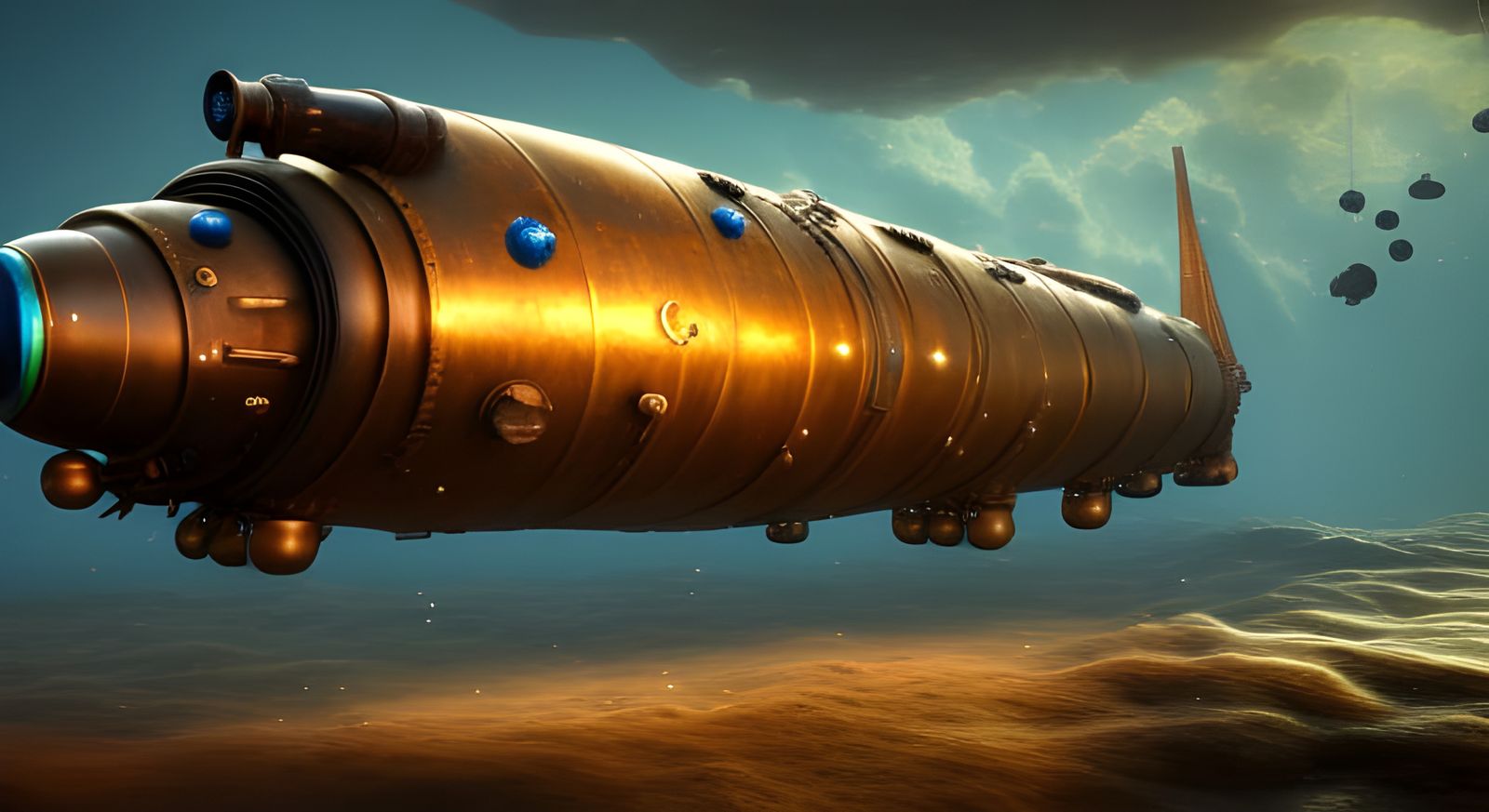 Steampunk Torpedo.