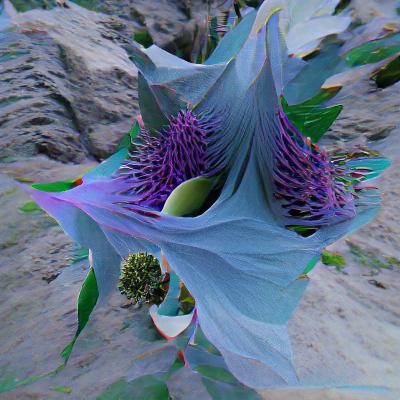 Surreal 8K 3D Datura Hallucination