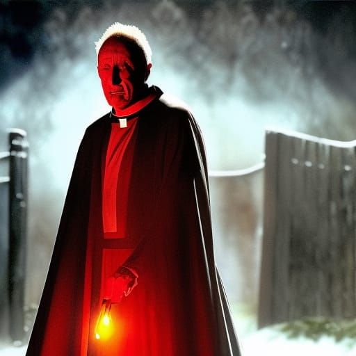 Tobin Bell As Monsignor Canell In The Gates Of Darkness #4