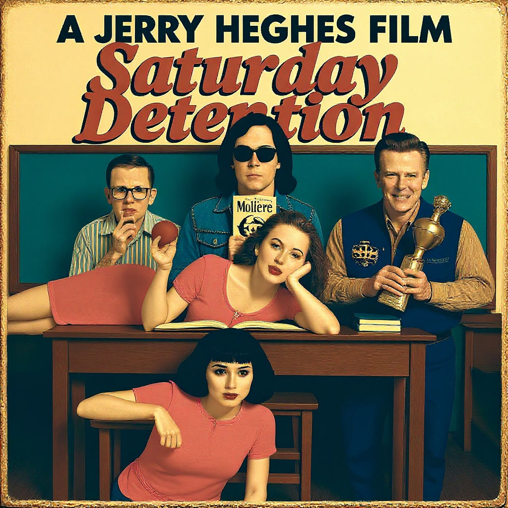 Vintage 1950s Film Poster: The Detention Club