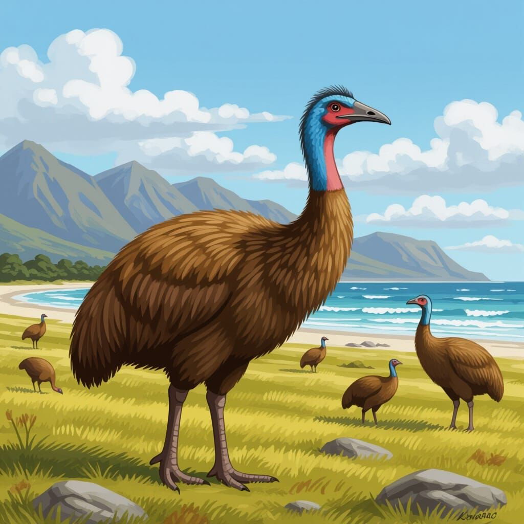 Broad-Billed Moa in Fifteenth-Century New Zealand