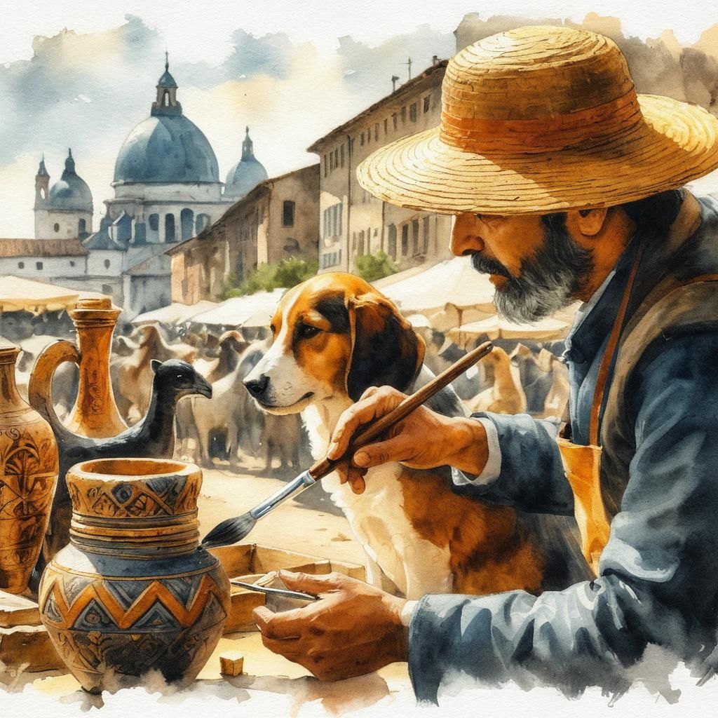 El artesano y el socio.