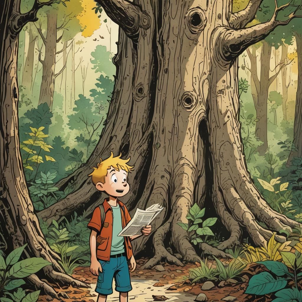 you are an artist. Create me a cartoon in the style of Bill ...