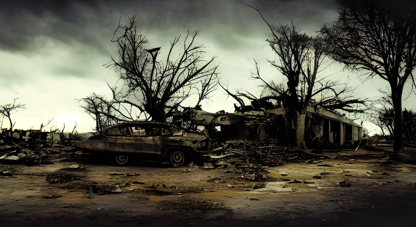 darkest post-apocalyptic world