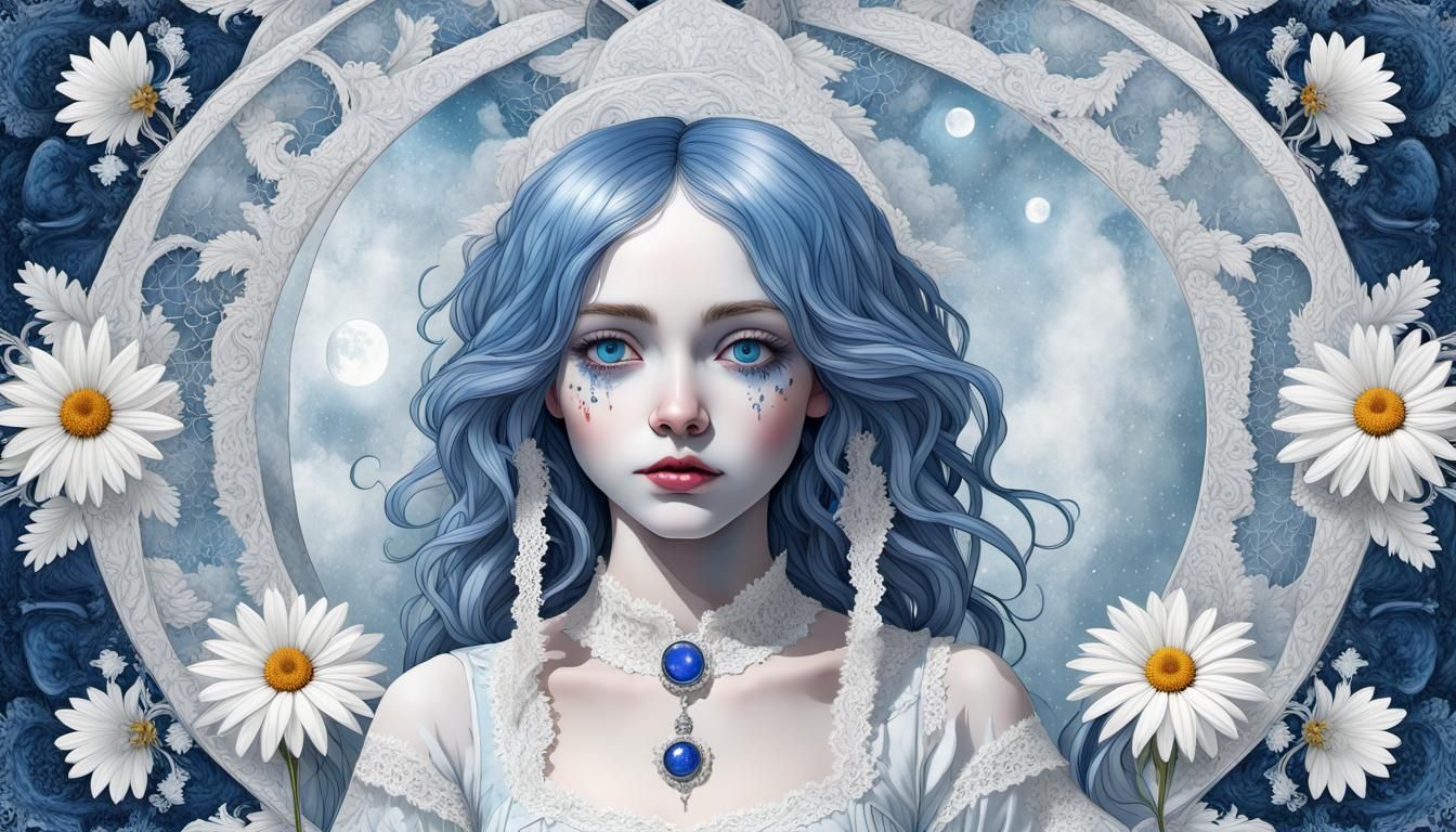 Raggedy Anne in Narnia: Pop Art Digital Rendering