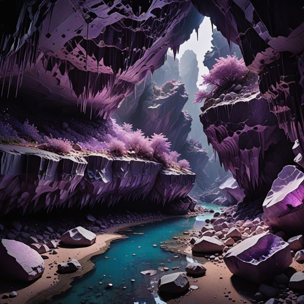 Enchanting Amethyst Caves