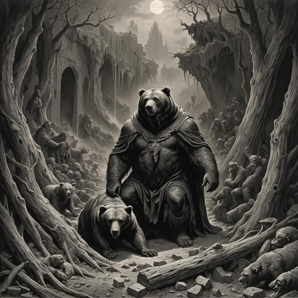 El Dorado: A Vision of Despair in Doré Style