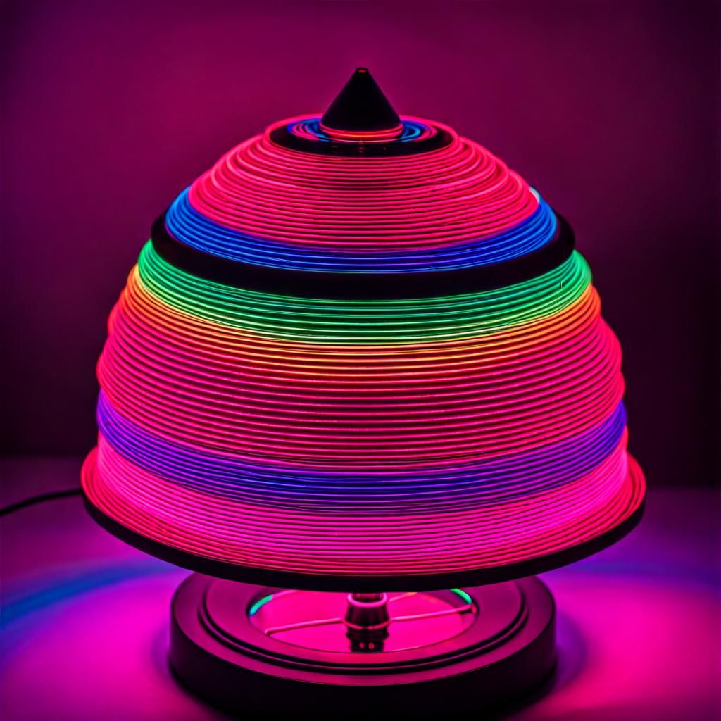 Omni Colored Lamp: Technical Accuracy and Beauty