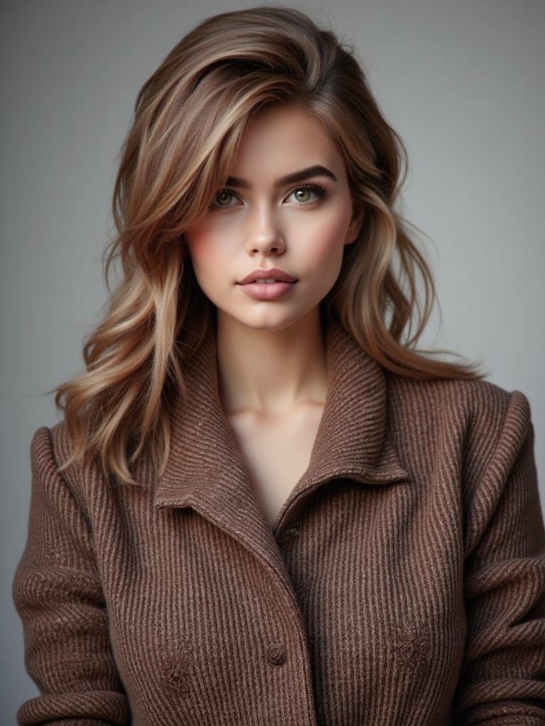 Abstract Digital Art with Red and Blue Tones