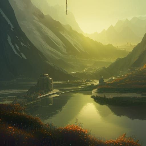 Lord of the Rings: Magnificent City Landscape