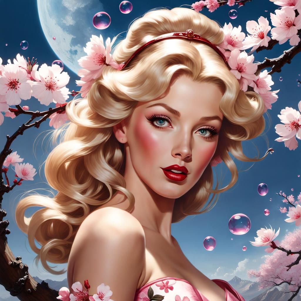 Sweet Cherry Blossom Queen 💜💮💫 v2