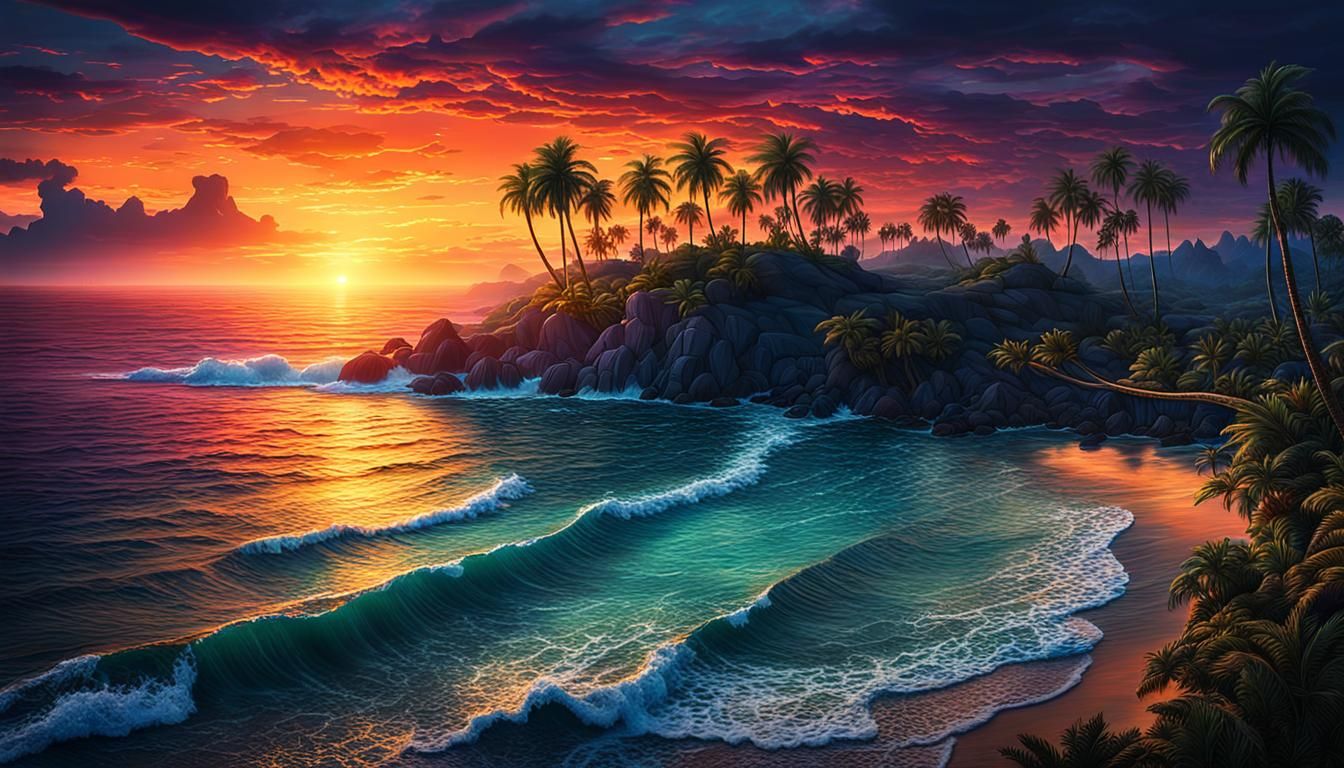 Breathtaking View/Sunset at the Beach