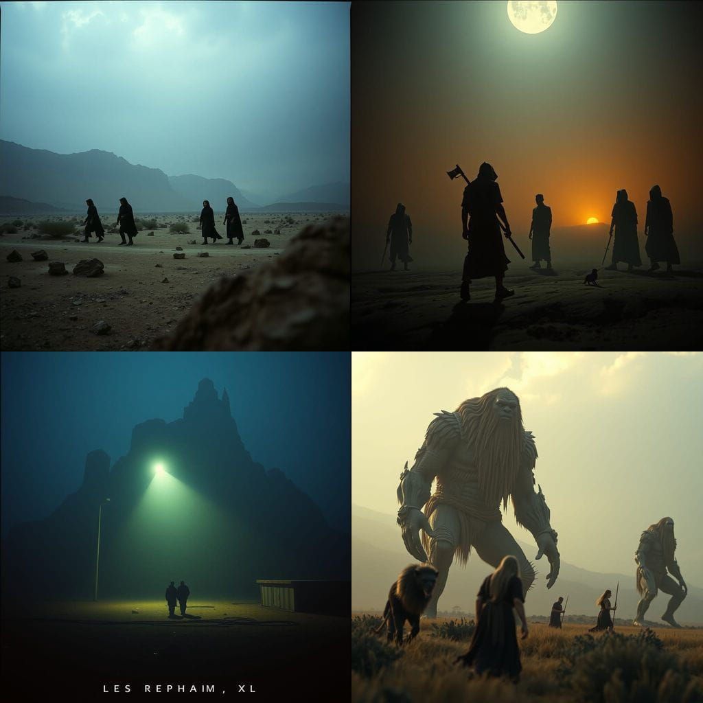 Dramatic Film Still with Cinematic Lighting and Grain