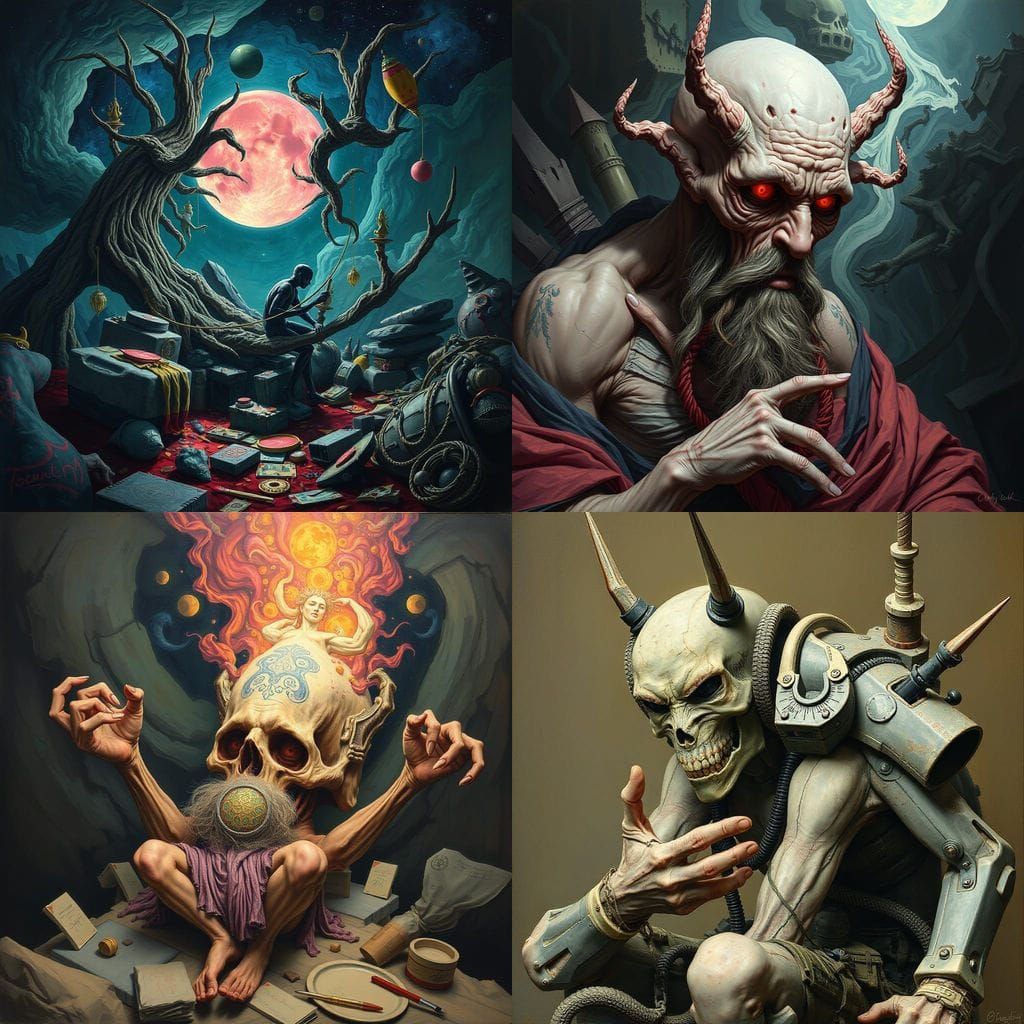 Intricate, Dreamlike Fantasy Artwork