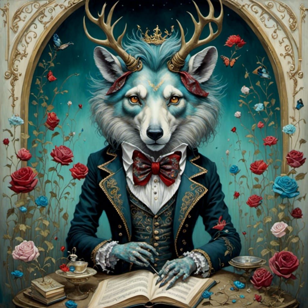 Enchanting Figure with Captivating Eyes and Voice