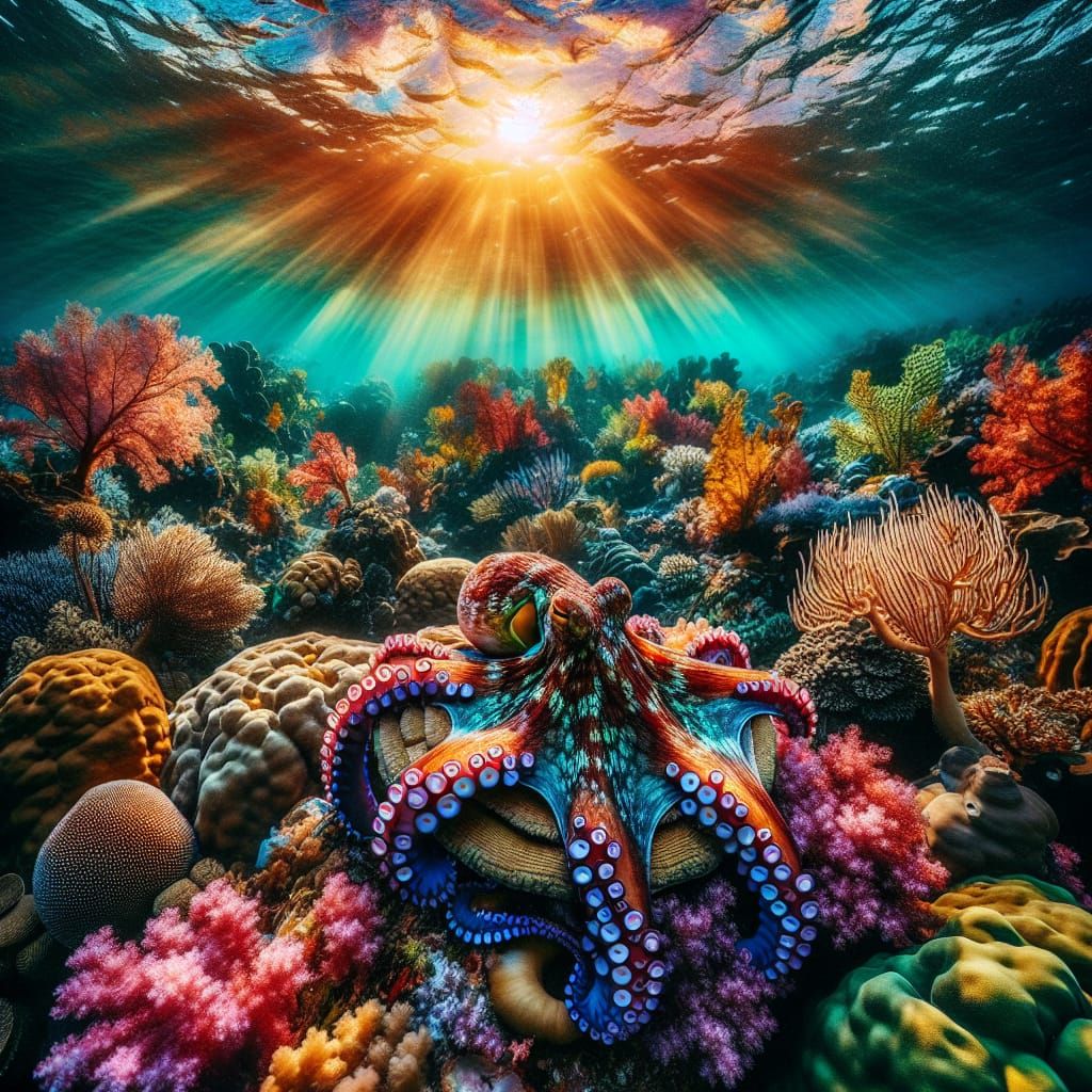 Coral Reef And Its Inhabitant