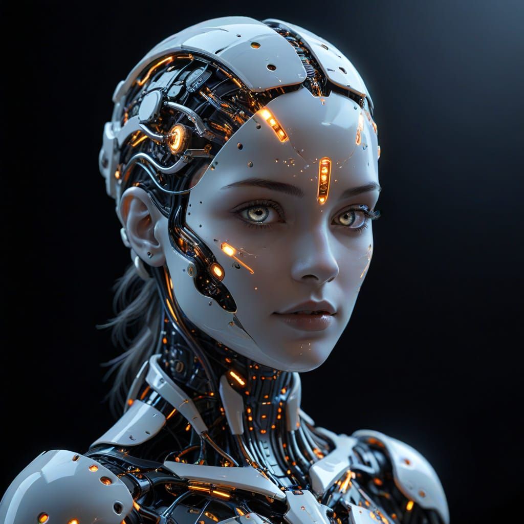 AI Luminal Genesis Abstract Art