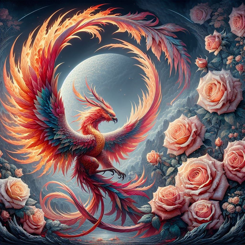 Majestic Phoenix in Bloom