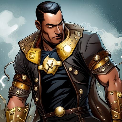 Steampunk Black Adam of DC Comics