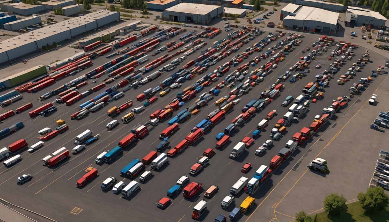 Mega Walmart with Gas Station: 3D Game Cinematic