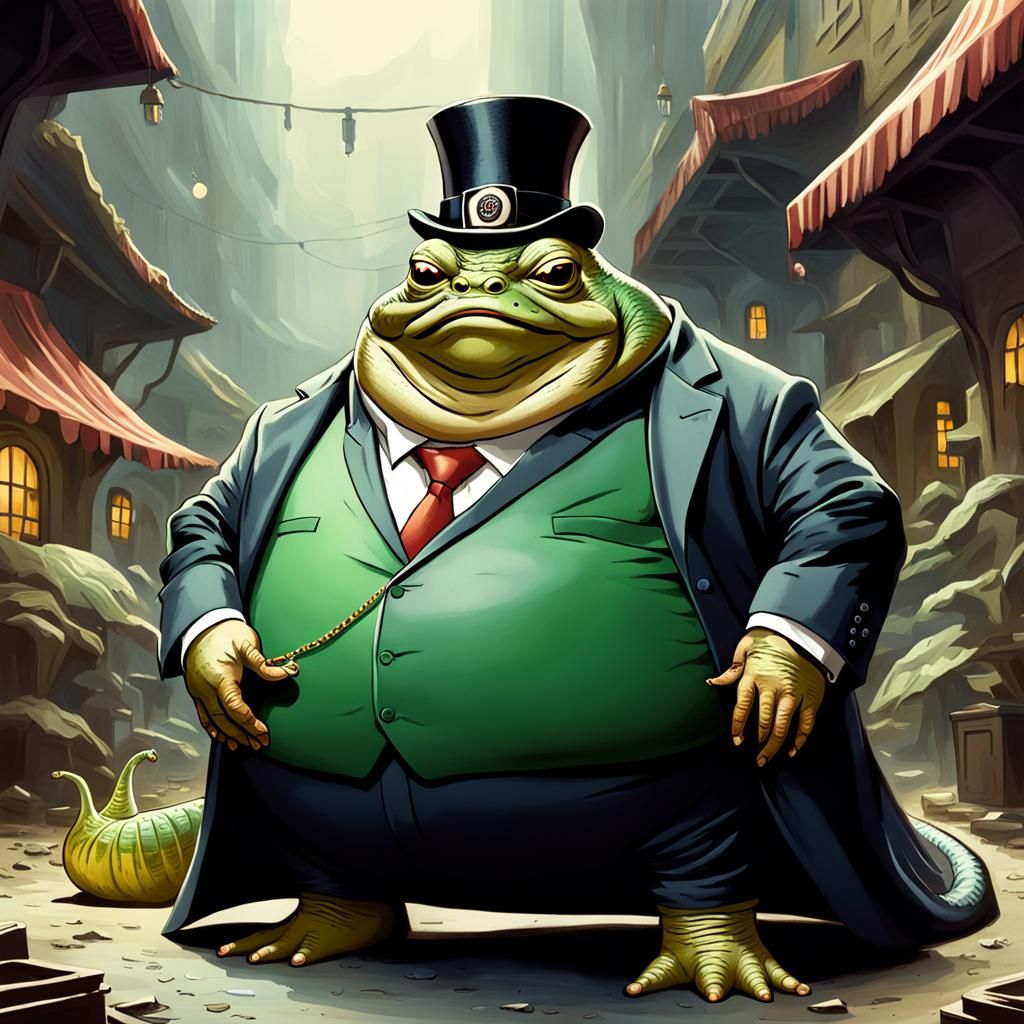 Jabba the Hutt as Capitalist Slug