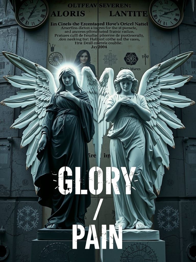 Angelic Duality: Glory and Pain in Urban Style